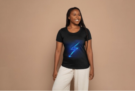 CUSTOM LIGHTING BOLT T SHIRT