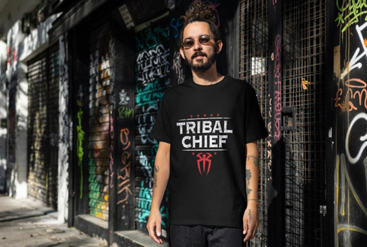 WWE CUSTOM ROMAN REINGS TRIBAL CHIEF VERSION T SHIRT